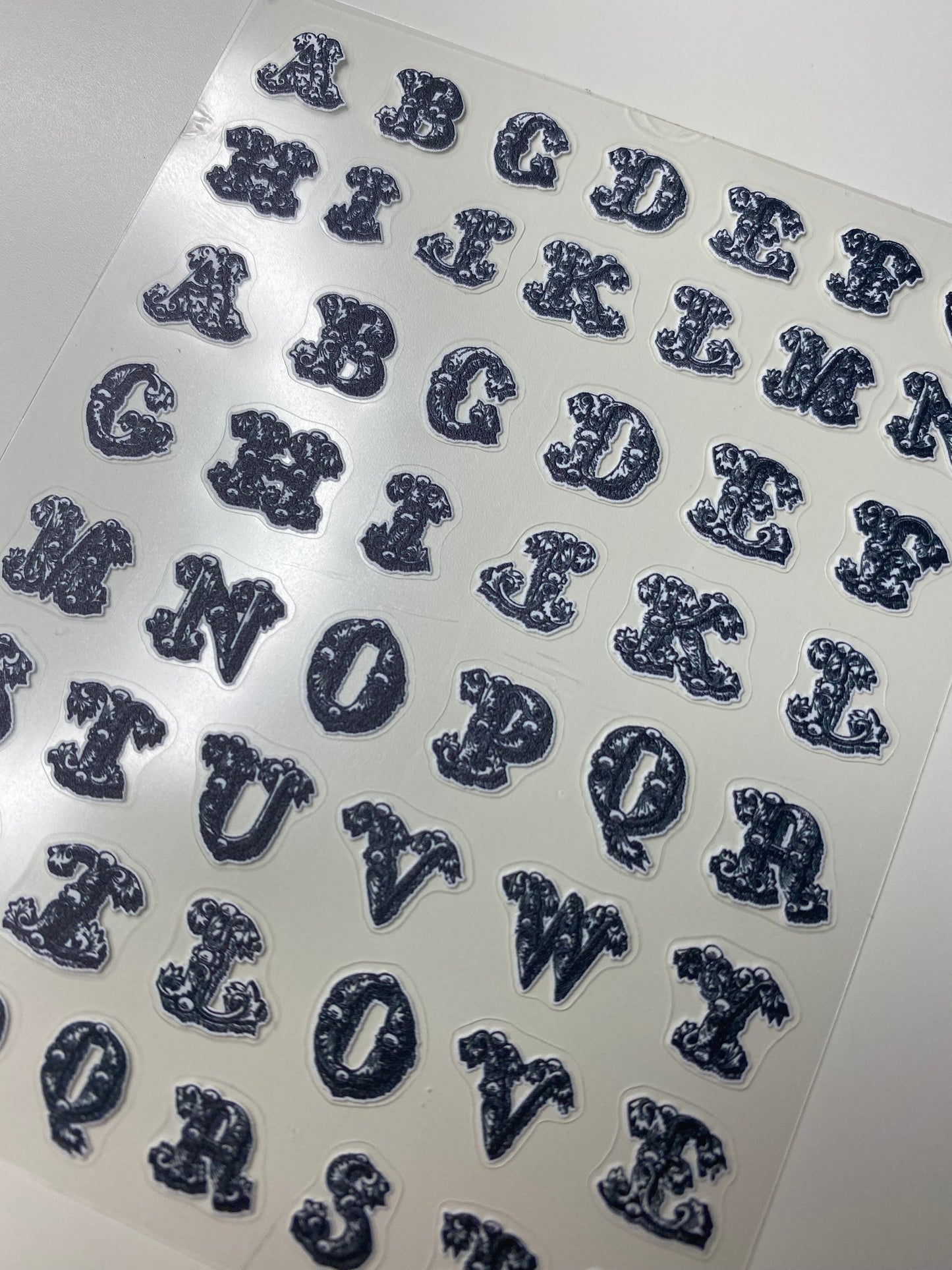 Saloon letters